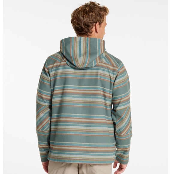 NWOT L.L.Bean Men's Katahdin Performance Flannel
Anorak Hoodie - Picture 12 of 12